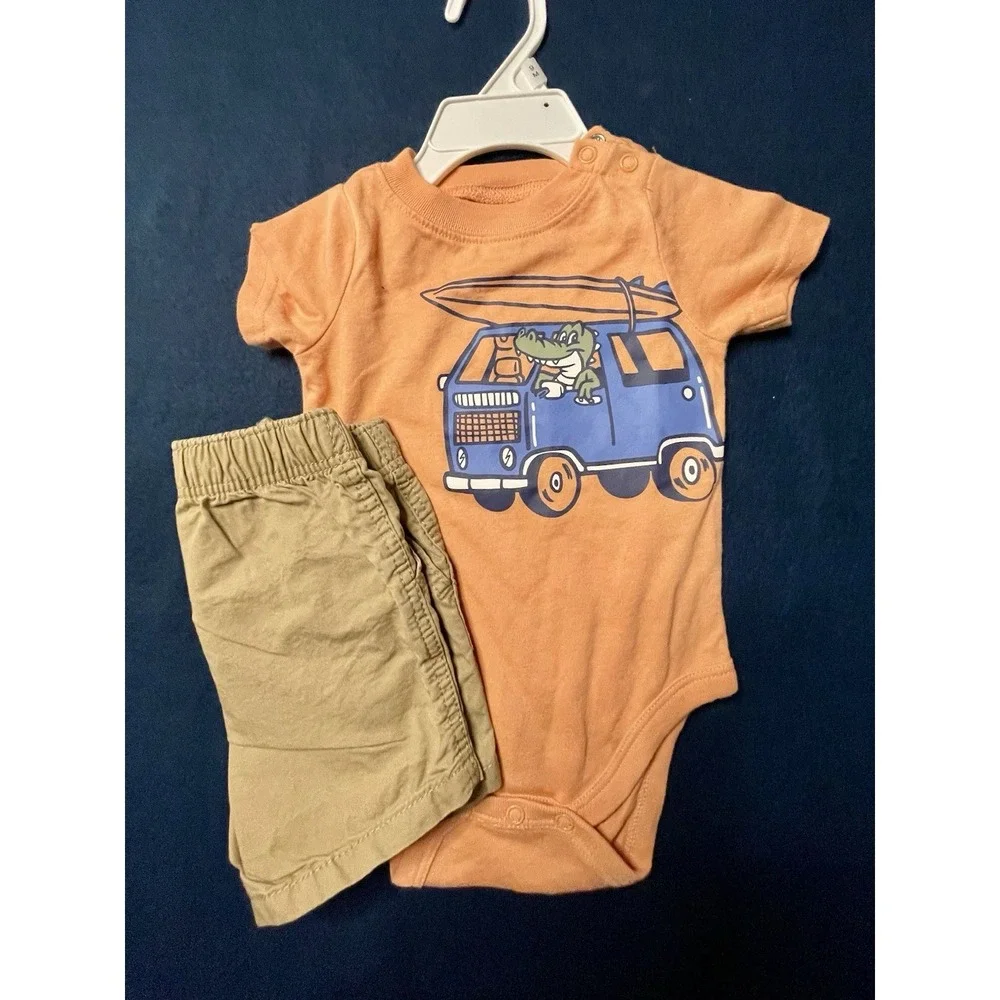 Huge Lot Baby Boys Clothes 6 9 Months NEW &EC Carters Shorts Puma AirJ Nike 6/9